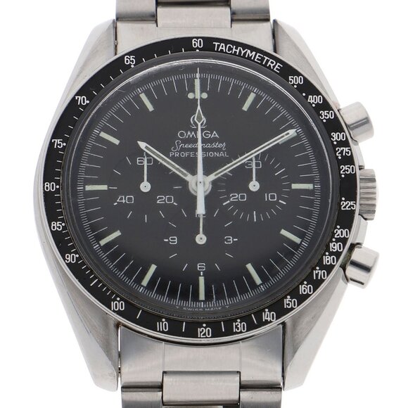WATCH OMEGA 145.022 Speedmaster Professional black SS MN - Picture 1 of 7